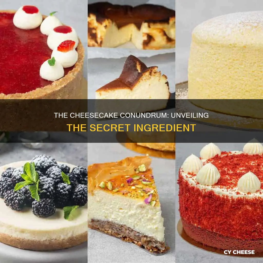 is cheesecake made from cheese