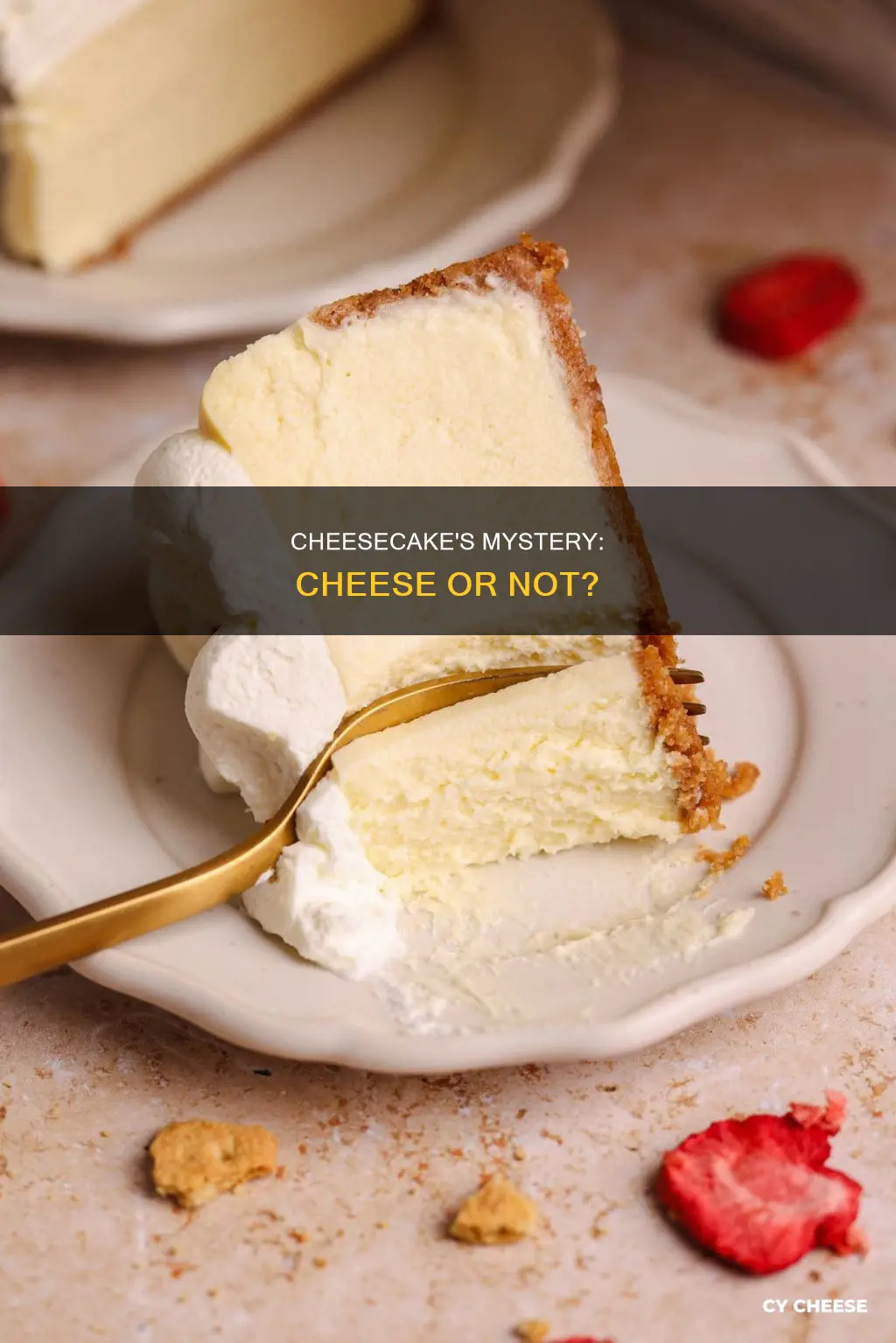 is cheesecake made from cheese