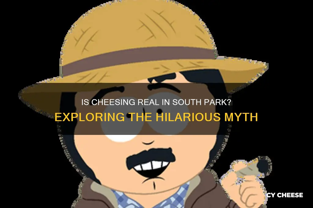 is cheesing real south park
