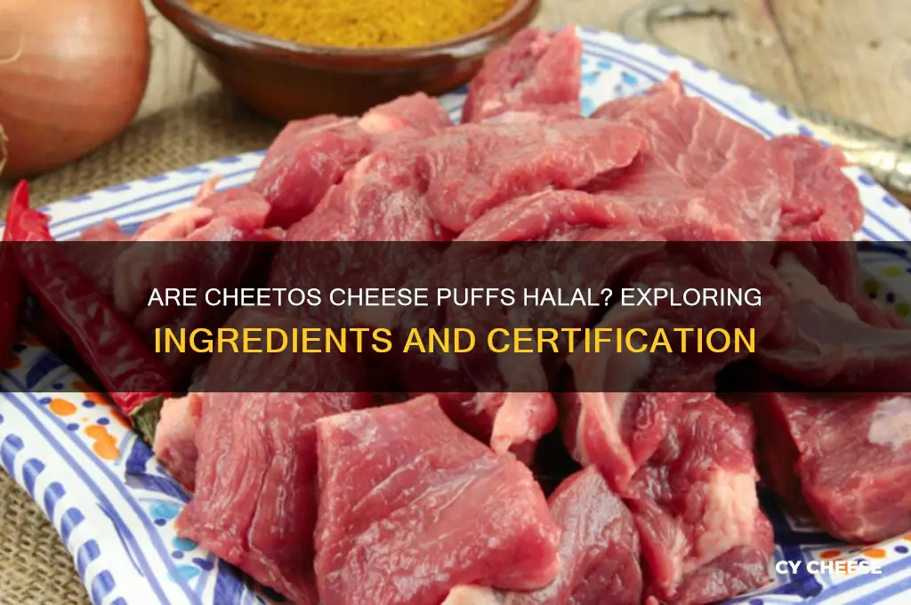 is cheetos cheese puffs halal