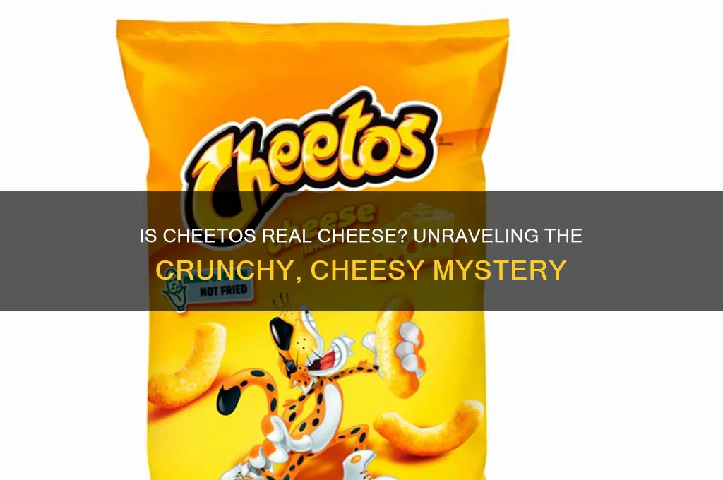 is cheetos real cheese