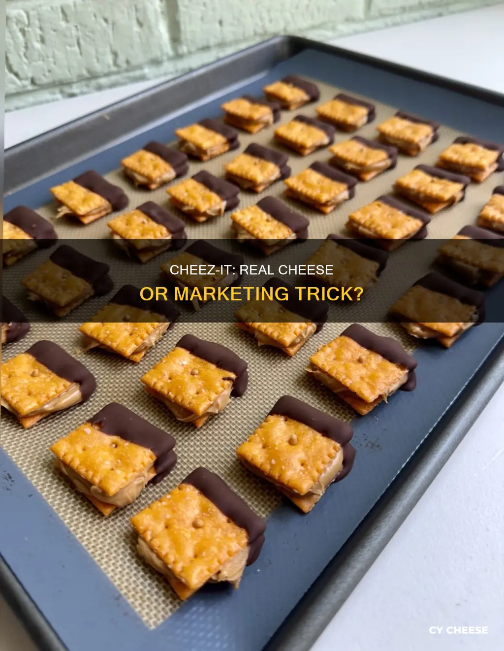 is cheez it made with real cheese