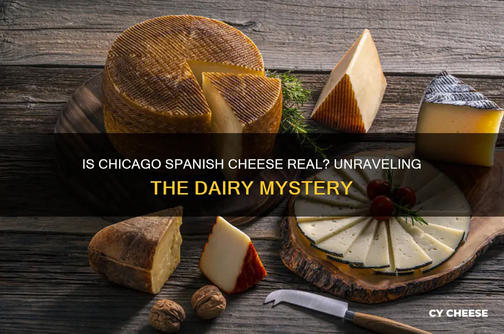 is chicago spanish cheese real