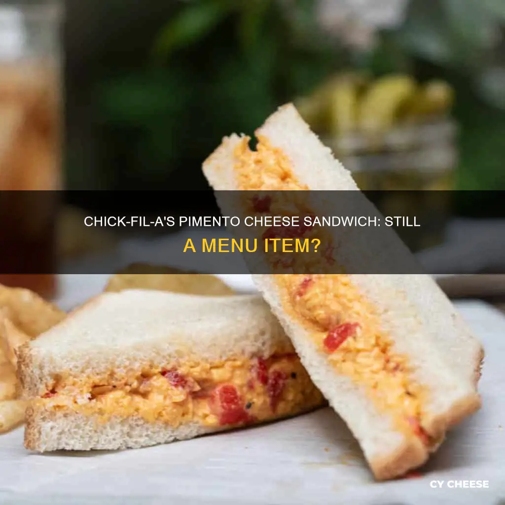 is chick fil a still serving pimento cheese sandwich