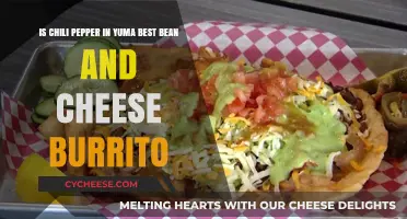Yuma's Best Kept Secret: Chili Pepper's Bean and Cheese Burrito