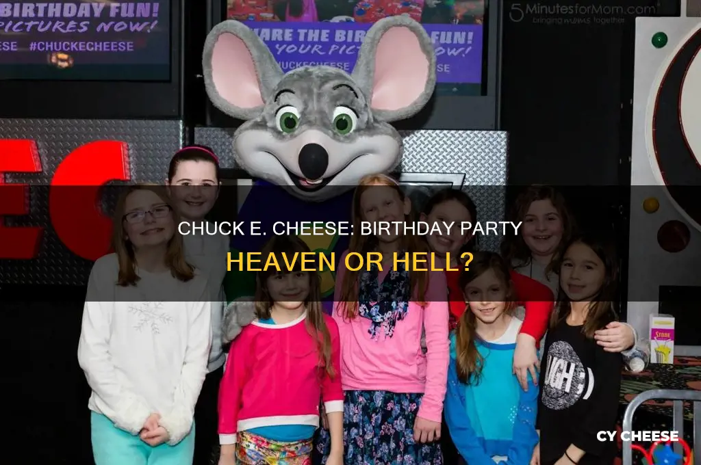 is chuck e cheese a good place for birthdays