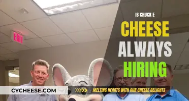 Hiring Opportunities at Chuck E. Cheese: Always Available?