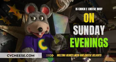 Chuck E Cheese on Sunday Evenings: What's the Rush?