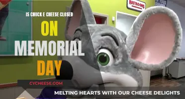 Memorial Day Plans? Know Chuck E. Cheese's Holiday Hours