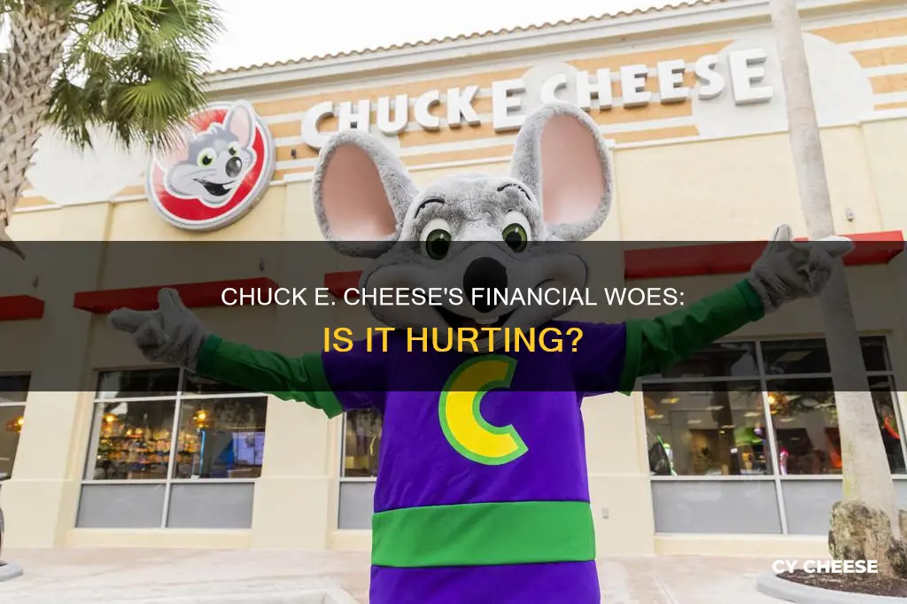 is chuck e cheese financially hurting