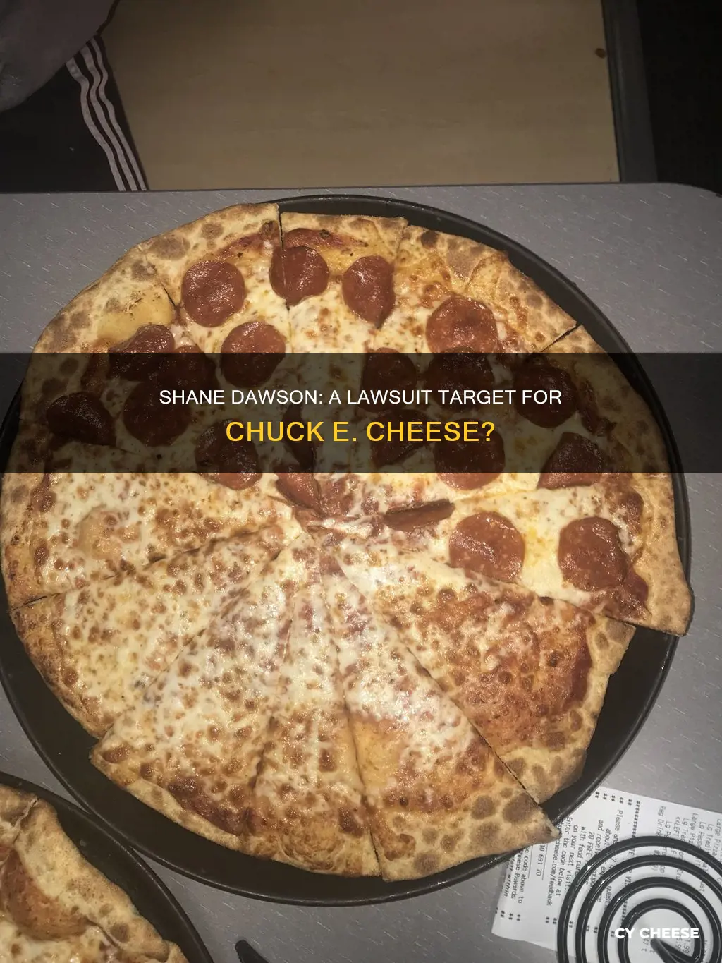 is chuck e cheese going to sue shane dawson