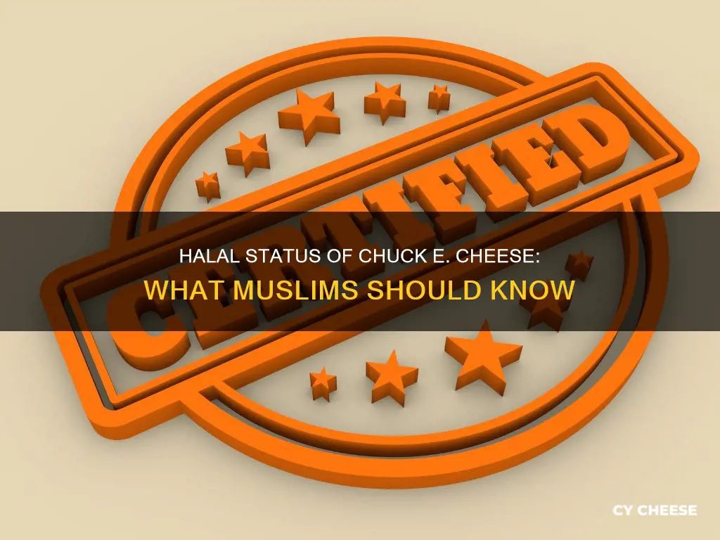 is chuck e cheese halal