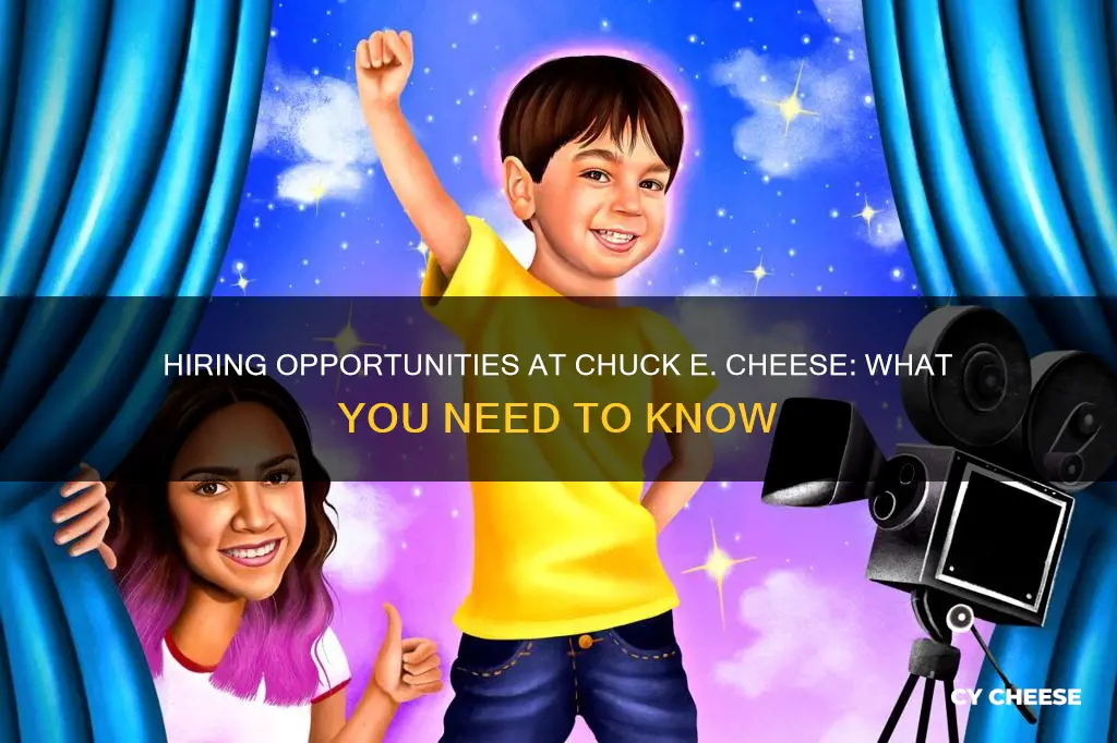 is chuck e cheese hiring