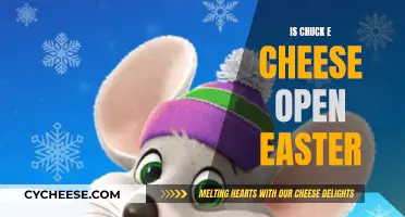 Chuck E. Cheese: Easter Opening Hours and More