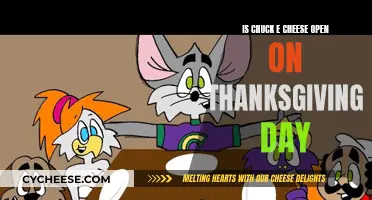 Chuck E. Cheese's Thanksgiving Hours: Open or Closed?