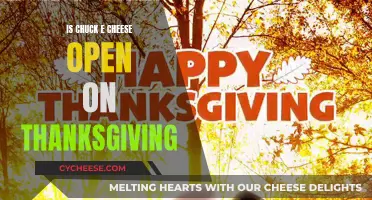 Chuck E. Cheese's Thanksgiving Hours: Open or Closed?