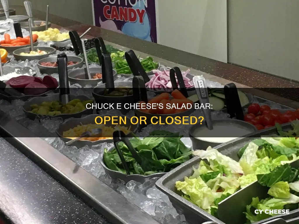 is chuck e cheese salad bar open