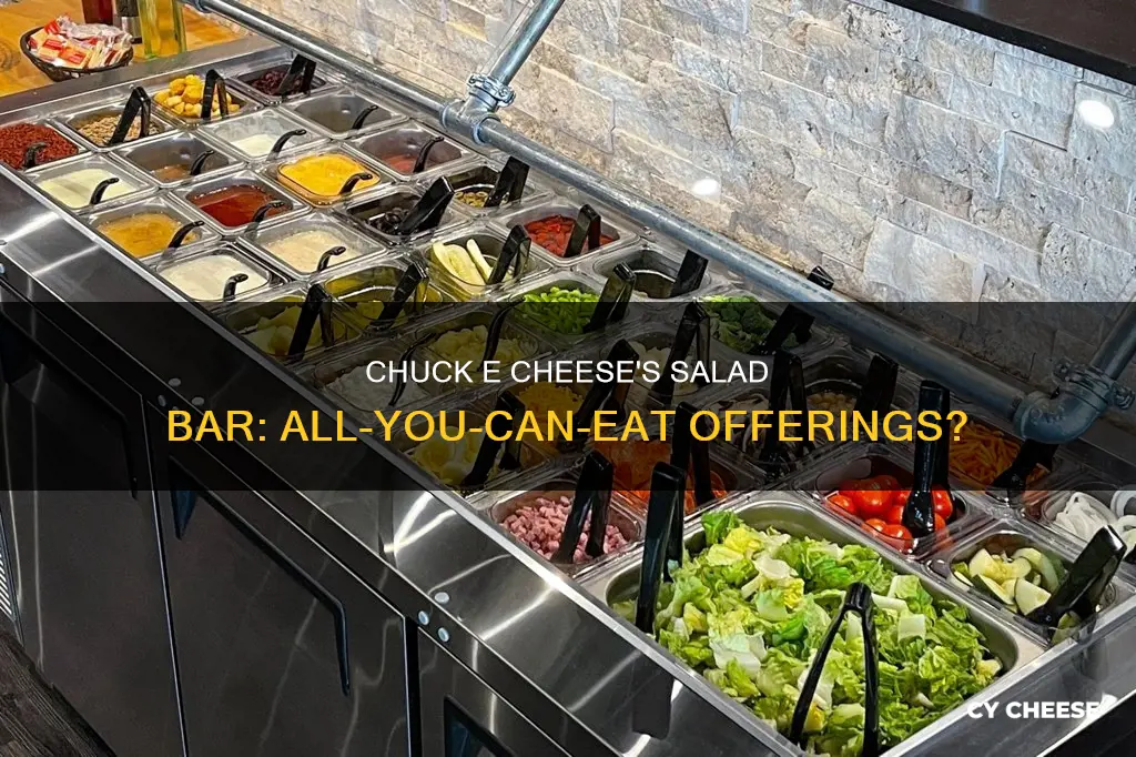 is chuck e cheese salad bar unlimited