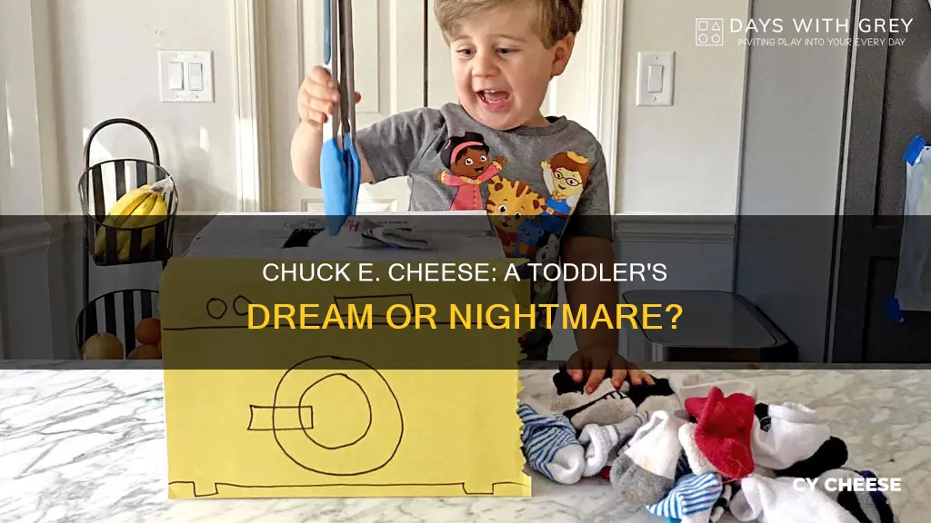 is chuck e cheese suitable for a 2 year old