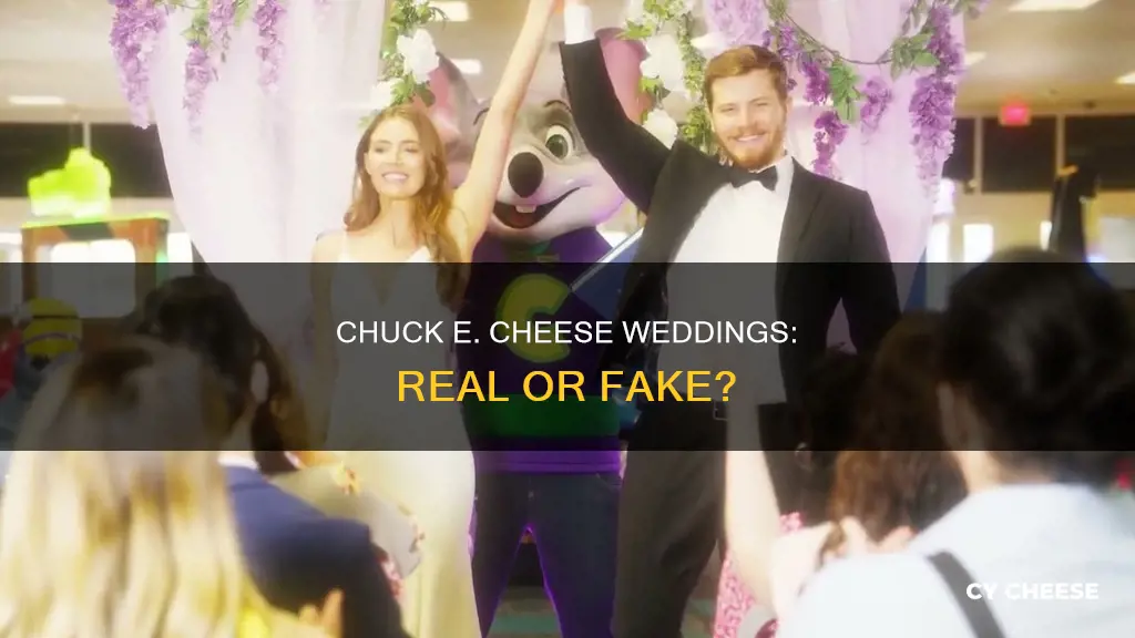 is chuck e cheese wedding real