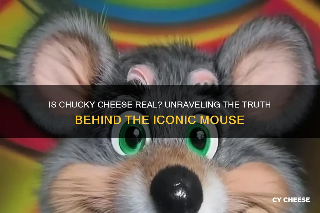 is chucky cheese real