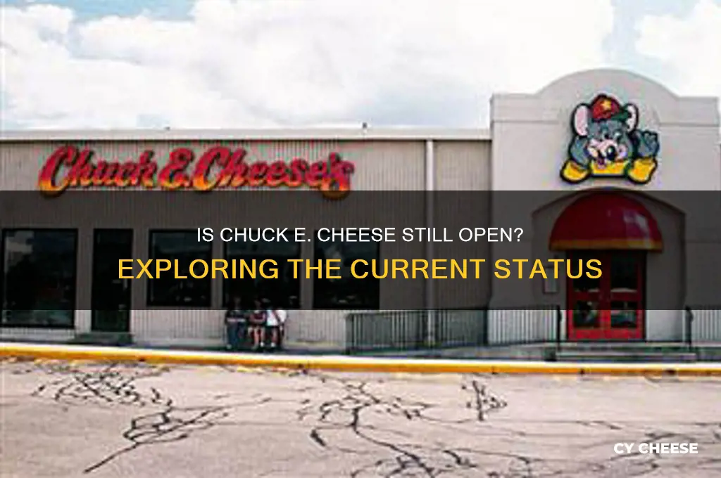 is chucky cheese still open