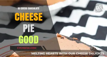 Chocolate Cheese Pie: Cocos' Ultimate Indulgence