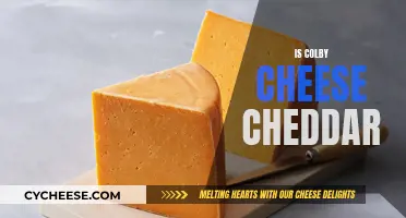 Colby vs. Cheddar: Unraveling the Cheese Mystery