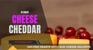 Colby Cheese: Cheddar's Cousin?
