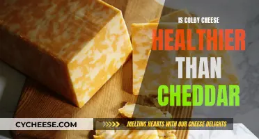 Colby vs. Cheddar: Unveiling the Healthier Cheese Choice