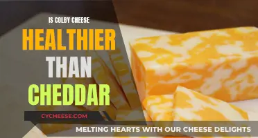 Colby Cheese: A Healthier Alternative to Cheddar?