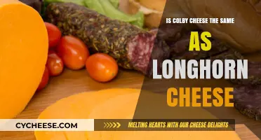 Colby vs. Longhorn Cheese: Unraveling the Differences and Similarities