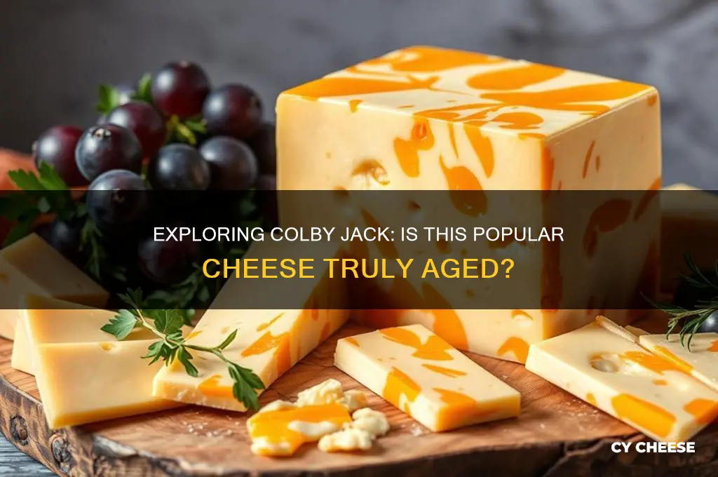 is colby jack aged cheese