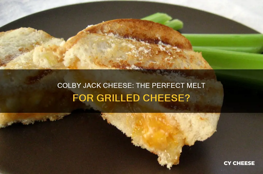 is colby jack cheese good for grilled cheese