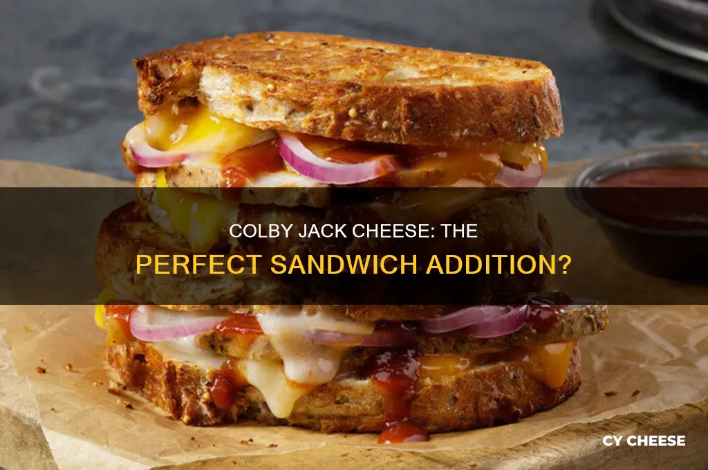 is colby jack cheese good for sandwiches