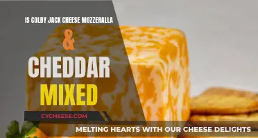 Colby-Jack Cheese: A Cheddar and Mozzarella Mix?