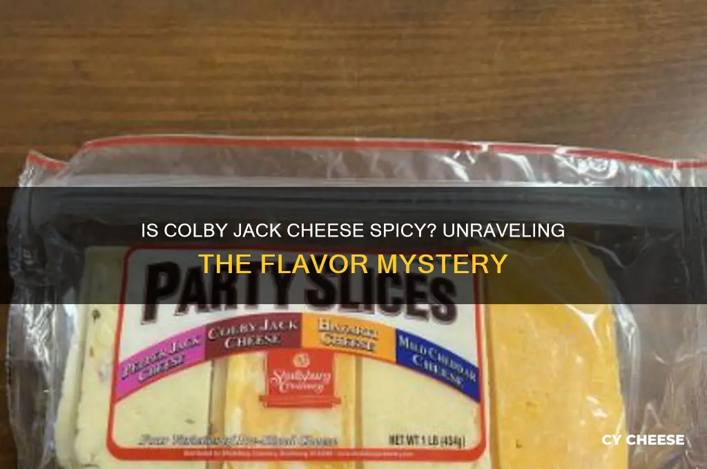 is colby jack cheese spicy