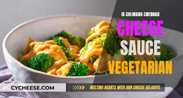 Colman's Cheddar Cheese Sauce: Vegetarian or Not?