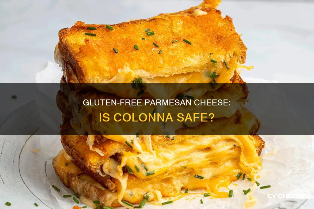 is colonna parmesan cheese gluten free