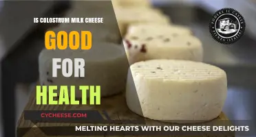 Colostrum Milk Cheese: Superfood or Super-Hype?