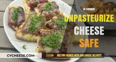 Unpasteurized Cheese: Safe to Eat When Cooked?