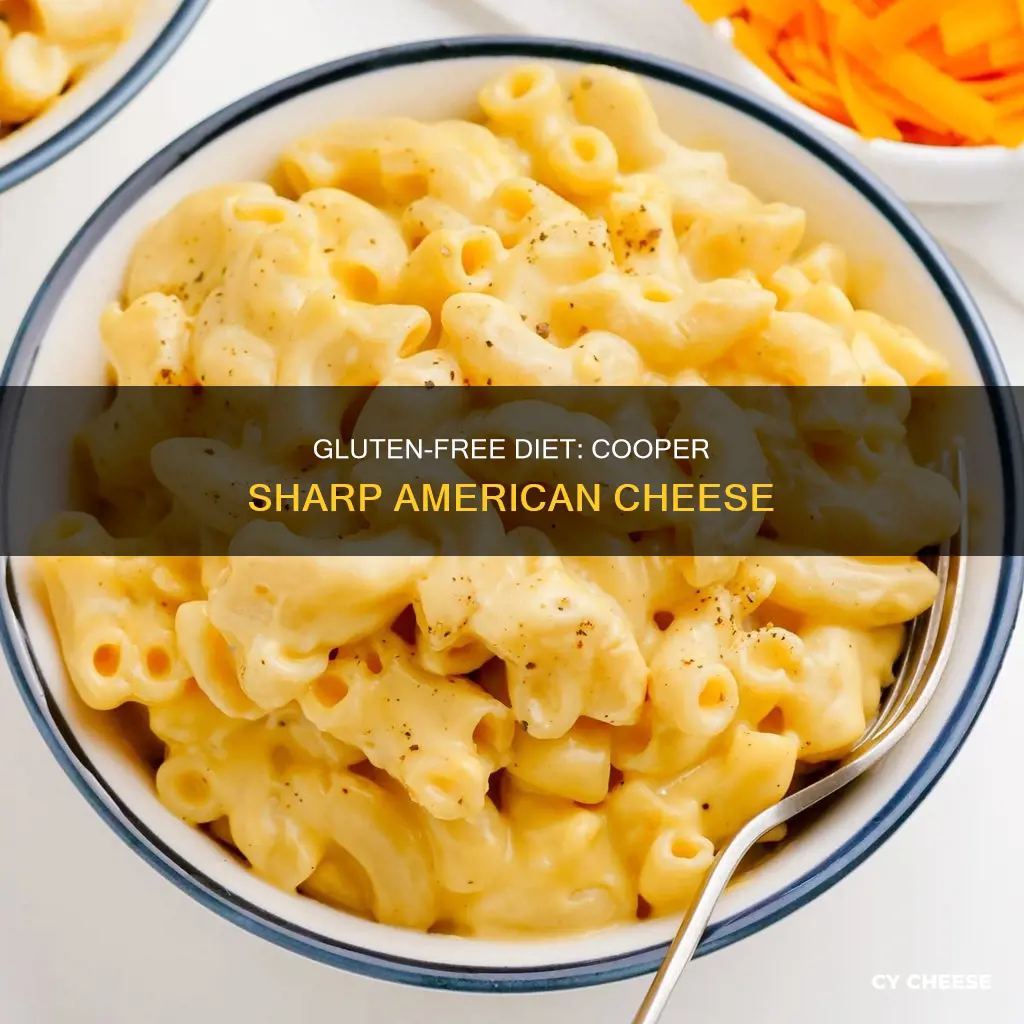 is cooper sharp american cheese gluten free
