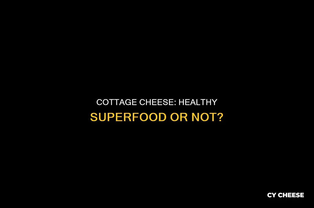 is cortage cheese good for you