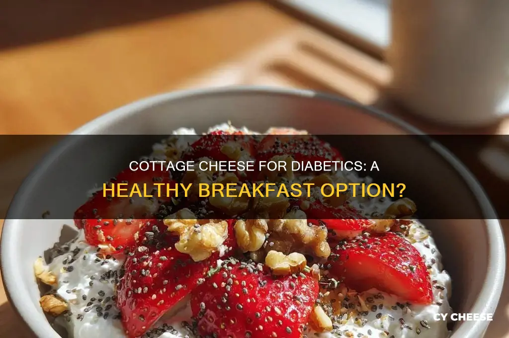 is cottage cheese a good diabetic breakfast