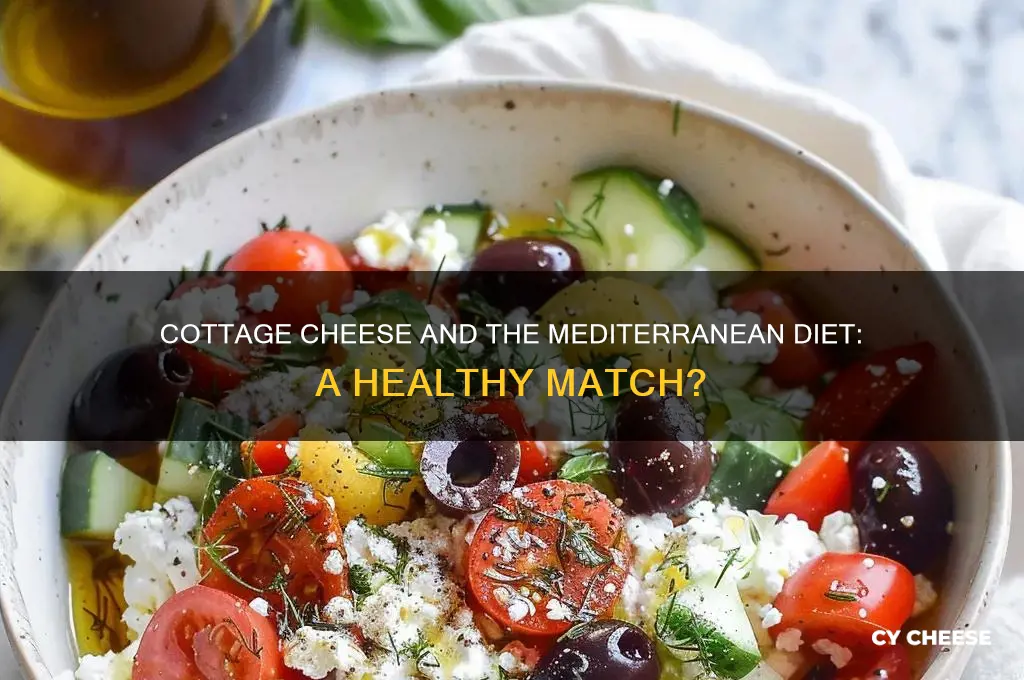 is cottage cheese allowed on mediterranean diet