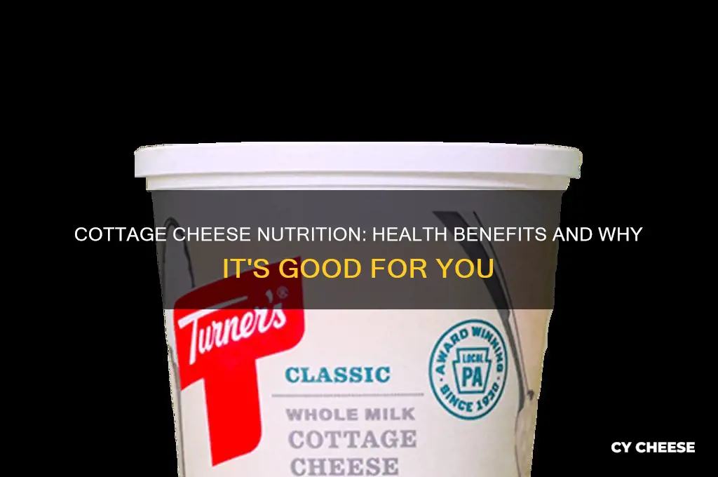 is cottage cheese any good for you