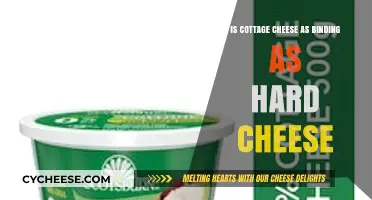 Cottage Cheese vs. Hard Cheese: Which is More Binding in Cooking?