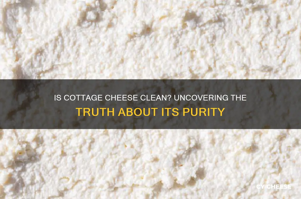 is cottage cheese clean
