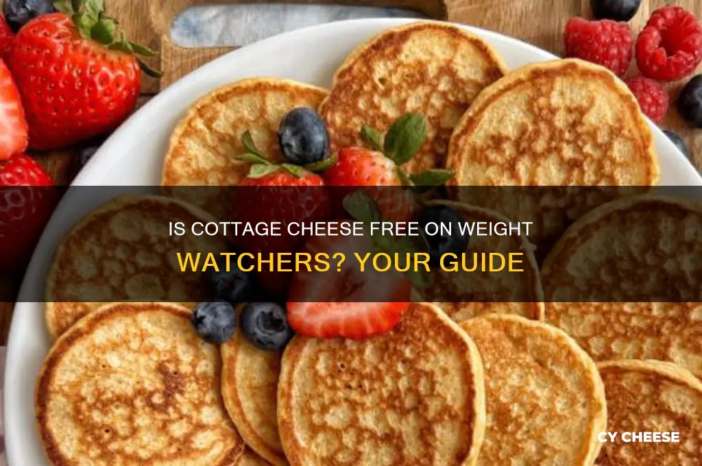 is cottage cheese free on weight watchers