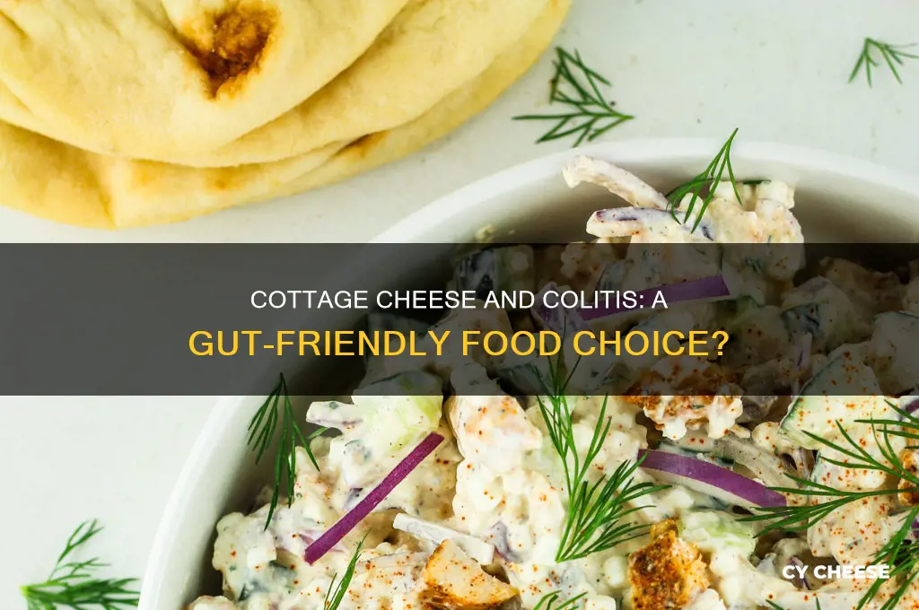 is cottage cheese good for colitis